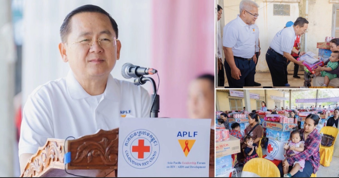 សាខាកាកបាទក្រហមកម្ពុជាខេត្តបាត់ដំបង រៀបចំពិធីសំណេះសំណាល សួរសុខទុក្ខ និងផ្ដល់អំណោយដល់ស្ត្រីមានផ្ទៃពោះ និងស្ត្រីទើបសម្រាលកូនចំនួន៨០គ្រួសារ ក្នុងឱកាសទិវាជាតិសុខភាពមាតា ទារក និងកុមារ